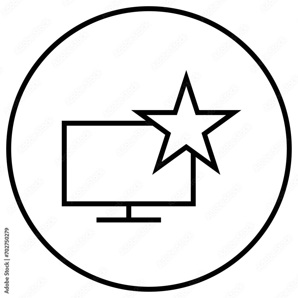 monitor line icon 2 monitor line icon 2