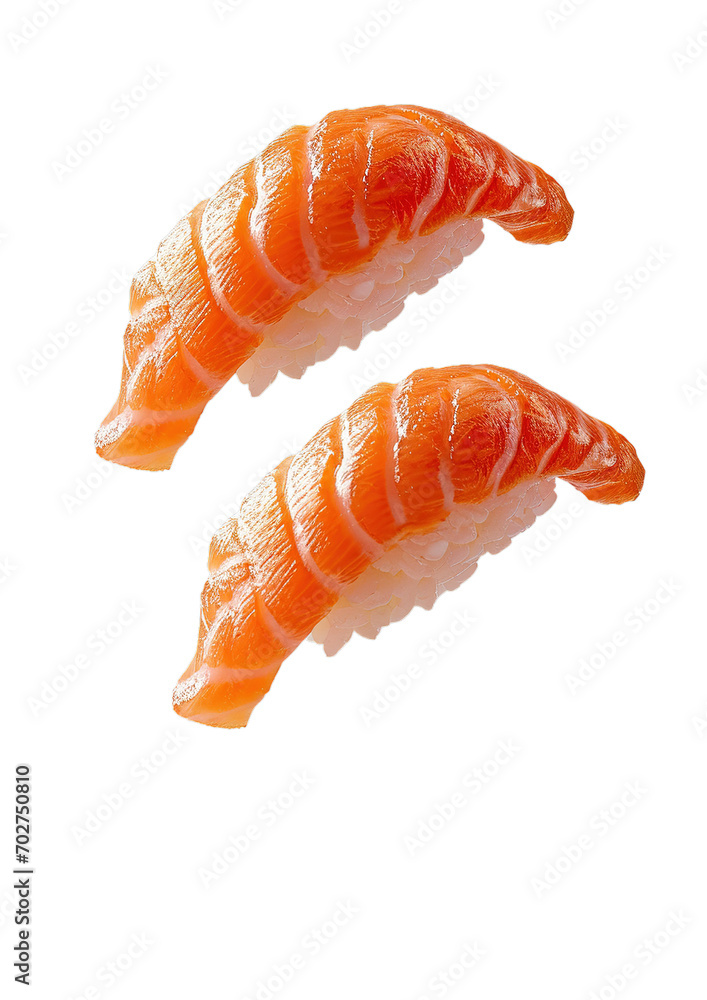 Food photo of Salmon Nigiri isolated on white transparent background, PNG, ultra realistic
Food photo of Salmon Nigiri isolated on white transparent background, PNG, ultra realistic