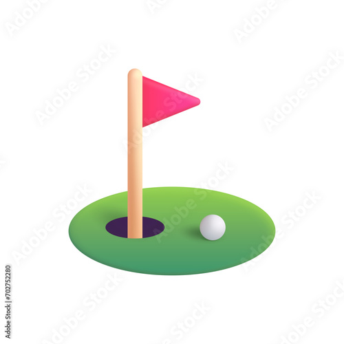 Flag in Hole
