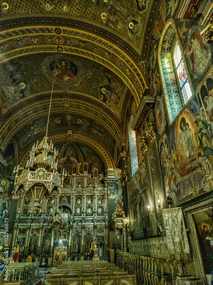 The Moon Church interior details in Oradea old town The Moon Church interior details in Oradea old town