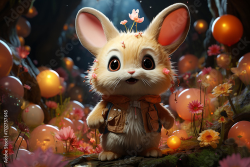 An adorable rabbit 