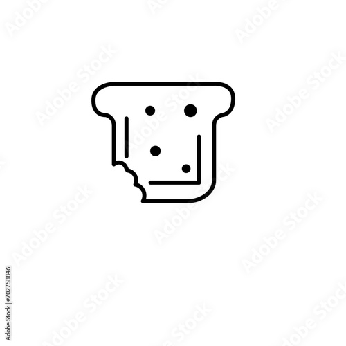 toast with bite