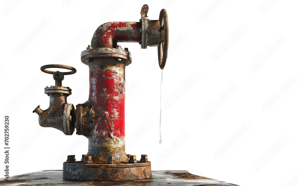 Water Pump on Transparent Background