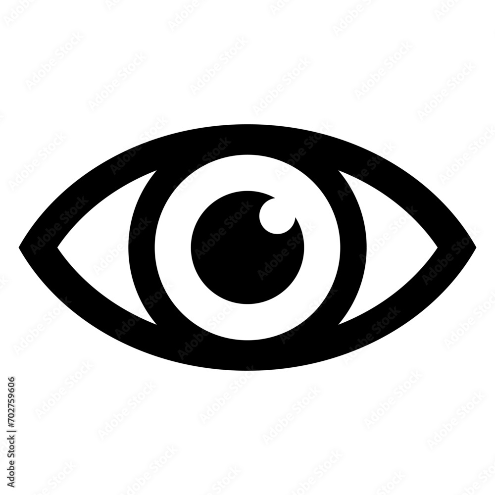 Eye line icon. Pupil, vision, ophthalmologist, man, apple, glasses, iris, lens, eyepiece. Vector icon for business and advertising - obrazy, fototapety, plakaty 