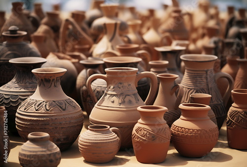 Traditional Terracotta Craft Display