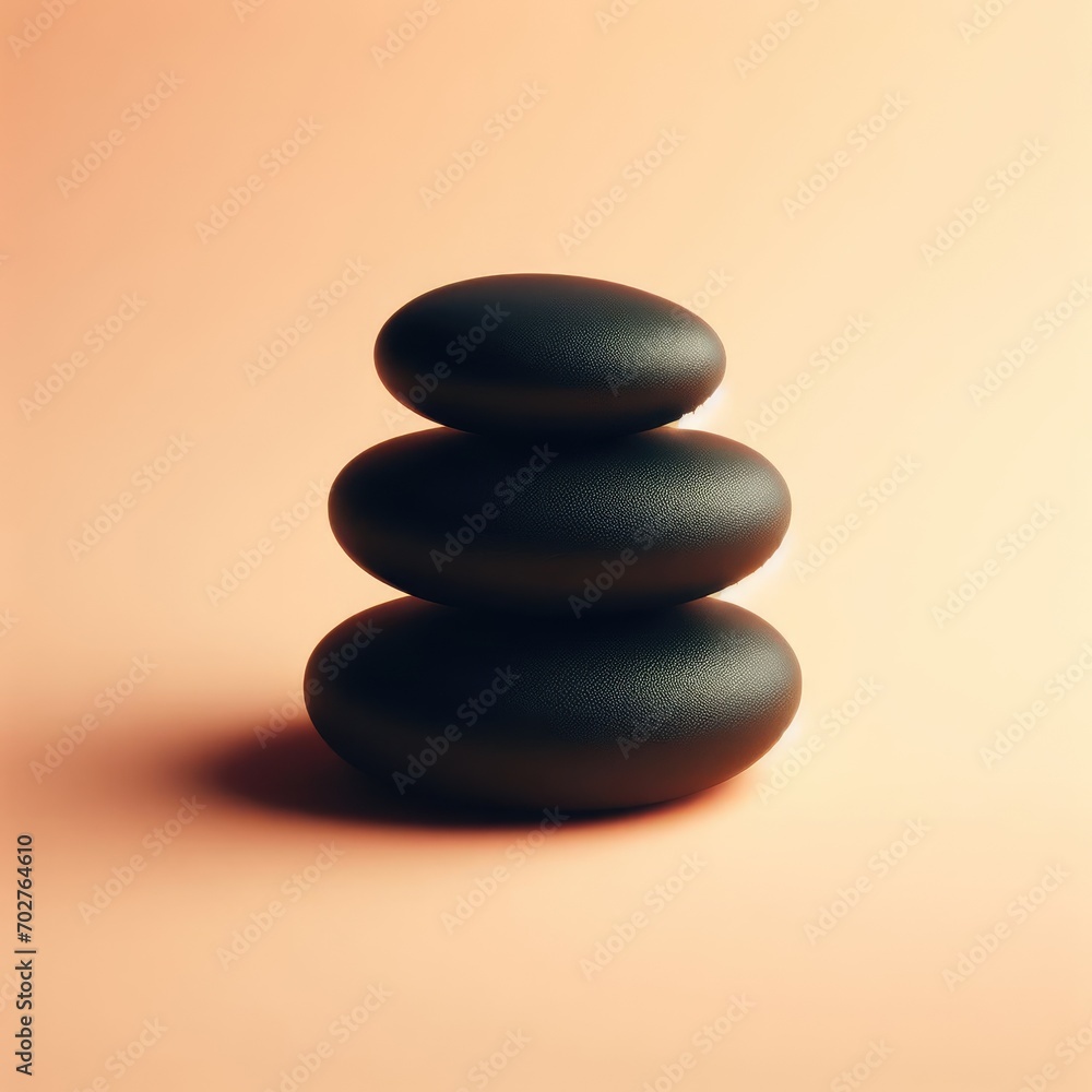 stack of zen stones on simple background stack of zen stones on simple background