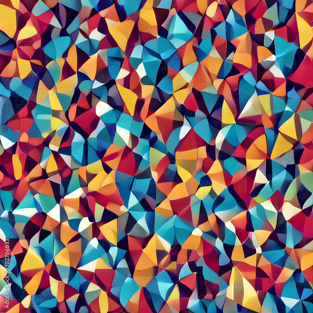Abstract background - colorful shapes Abstract background - colorful shapes