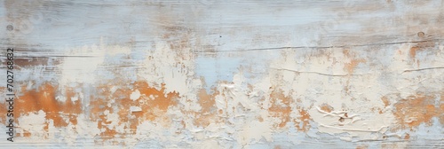 Texture of an old, scratched and rusty grunge concrete and metal structure with paint