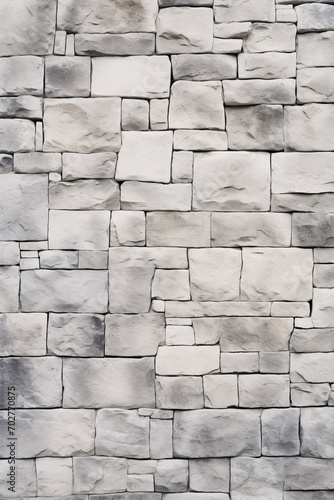Architectural Elegance 3D Rendering of White Background with Stone Old Texture Wall, Conceptual Background for Design Projects