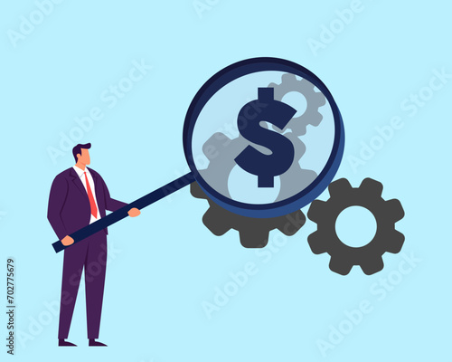 Cost effective, reduce cost and time to maximize better quality result, optimize cost and expense for better profit strategy concept