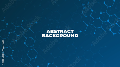 illustration of a honeycomb background
