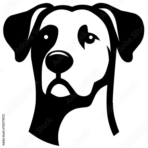 Silhouette pet shop logo