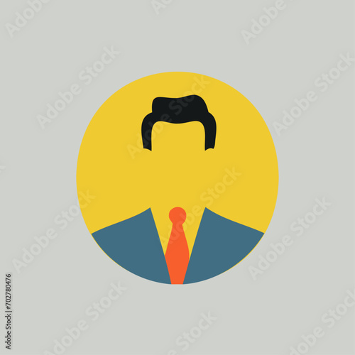 illustration of a icon with shadow