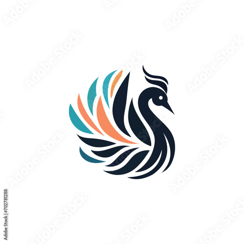 Bird logo design vector template