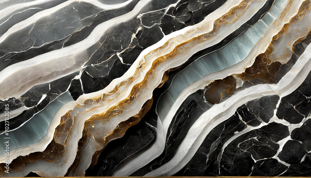 Obraz premium Opal tekstura, szlachetny kamień dekoracja, generative ai