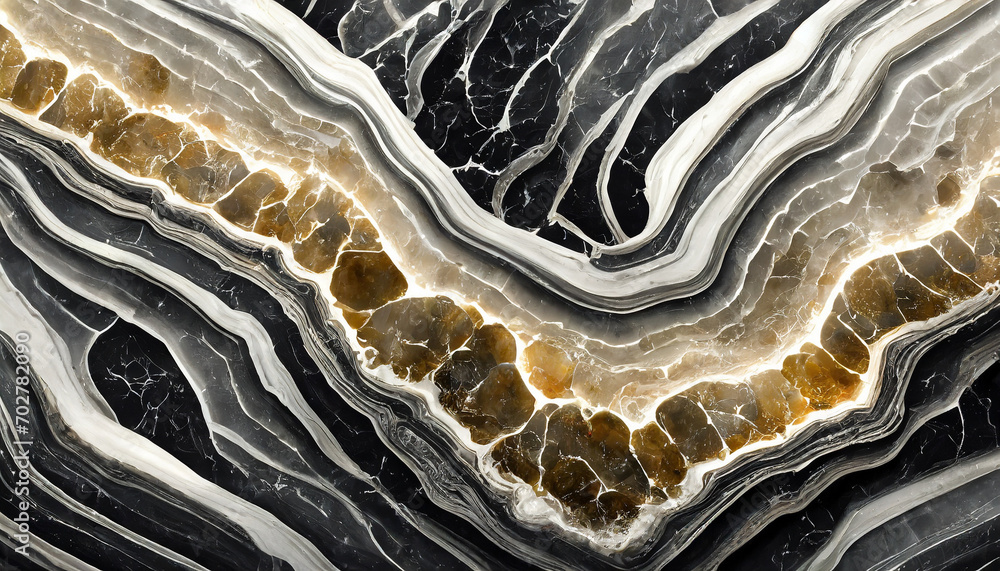 Fototapeta premium Opal tekstura, szlachetny kamień dekoracja, generative ai