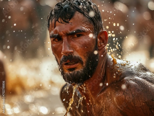 Turkish Oil Wrestling