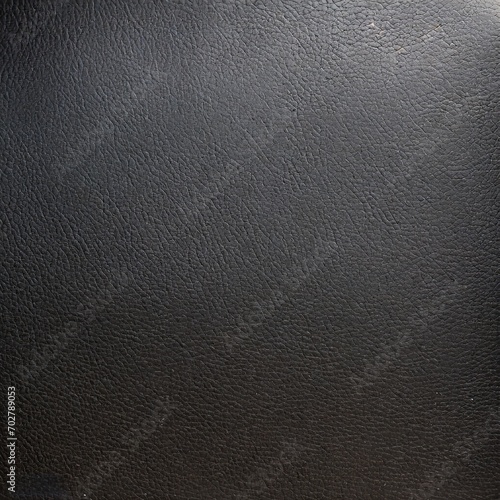black leather , metal background