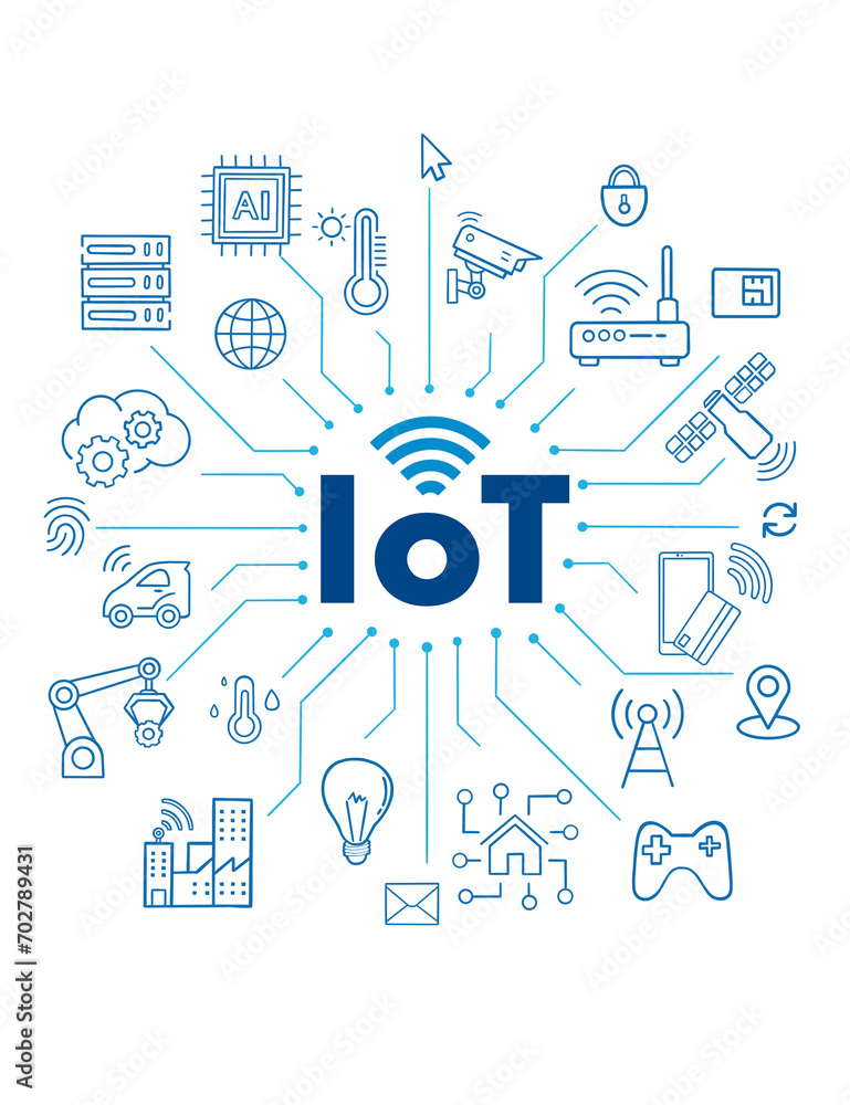 Iot, Internet of things, smart home technology icons Iot, Internet of things, smart home technology icons
