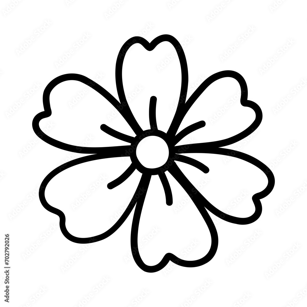 Cherry Flower isolated on a transparent. Botanical modern trendy vector elements. For cards, logo, decorations, invitations, boho designs. Cherry Flower isolated on a transparent. Botanical modern trendy vector elements. For cards, logo, decorations, invitations, boho designs.