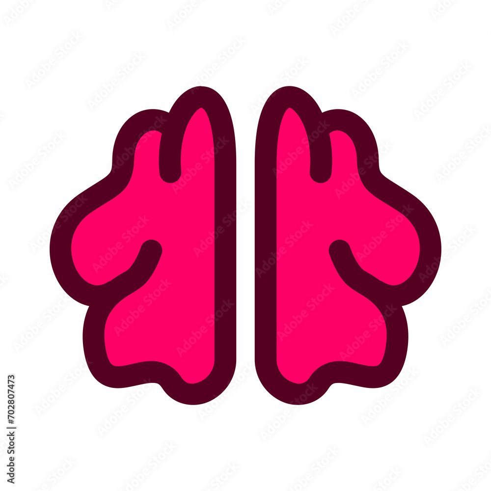 Human brain. anatomy of internal organs. Human brain. anatomy of internal organs.