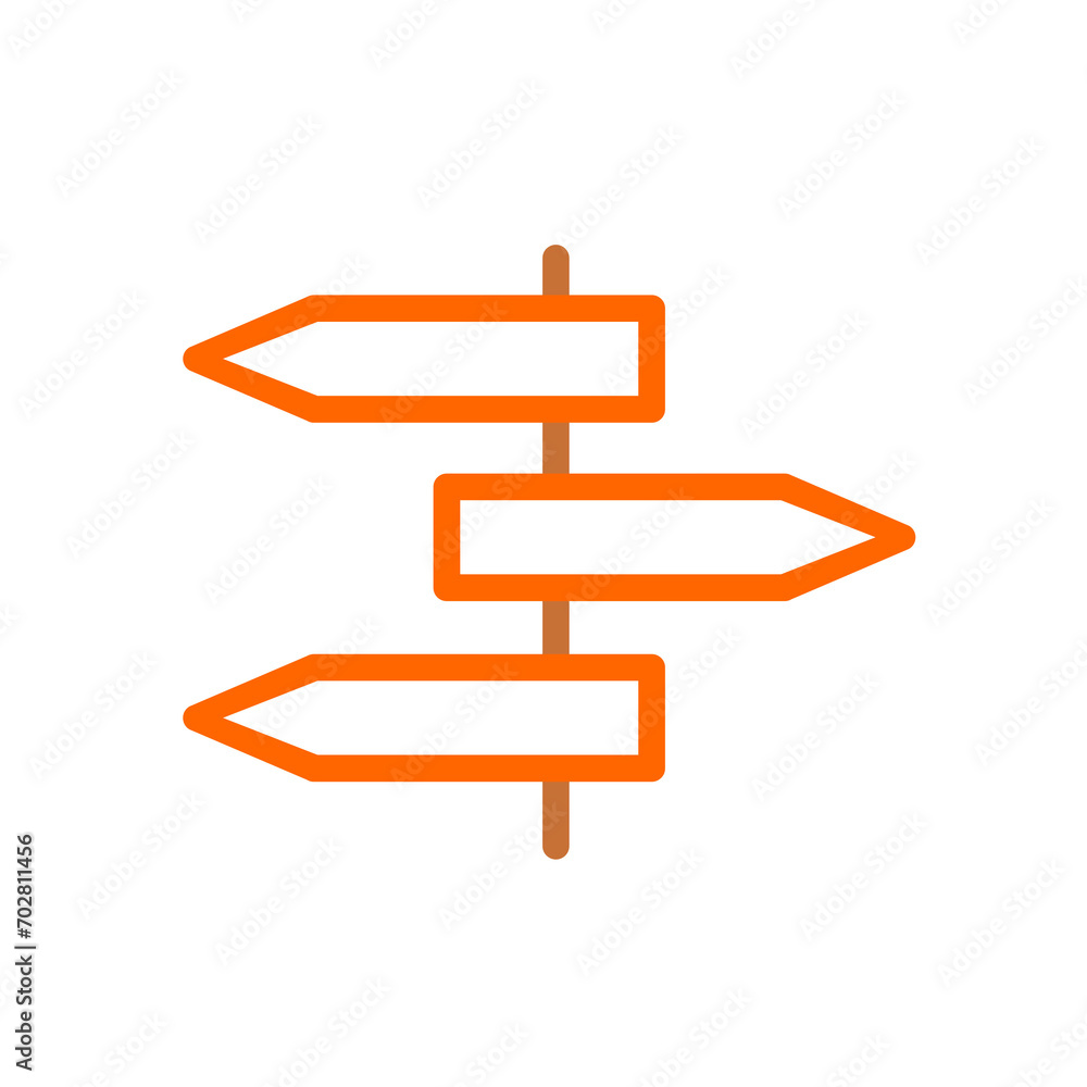 choice of directions on different destination choice of directions on different destination