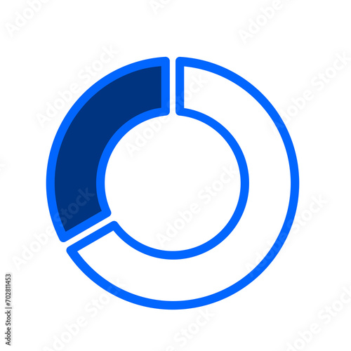 Big Data analytics database, statistics data analytics diagram.