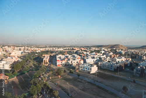 Aerial View Of Satellite Town Jehlum Punjab pakistan photo