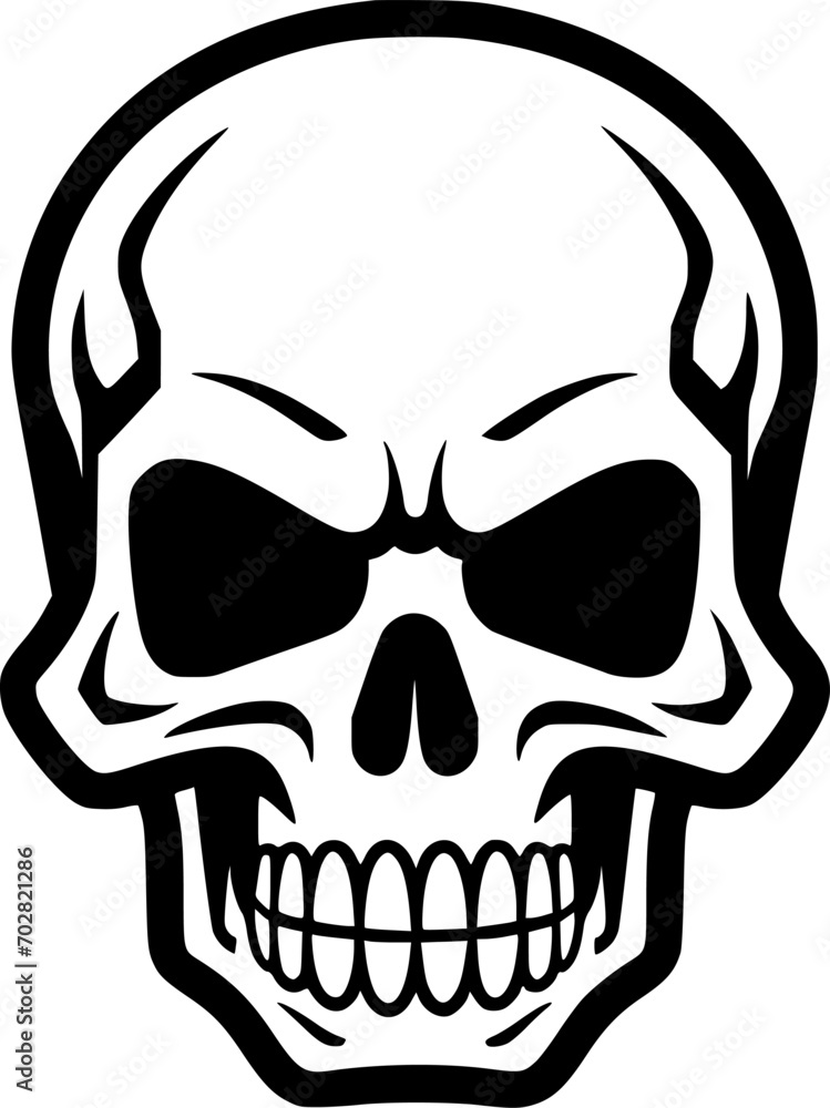 Skull - High Quality Vector Logo - Vector illustration ideal for T-shirt graphic Skull - High Quality Vector Logo - Vector illustration ideal for T-shirt graphic