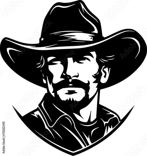 Western - High Quality Vector Logo - Vector illustration ideal for T-shirt graphic