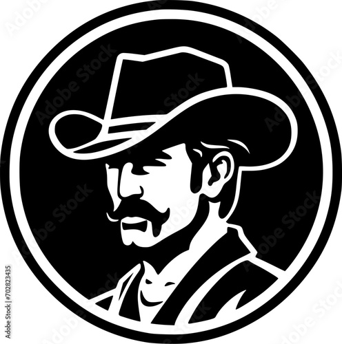 Western - High Quality Vector Logo - Vector illustration ideal for T-shirt graphic