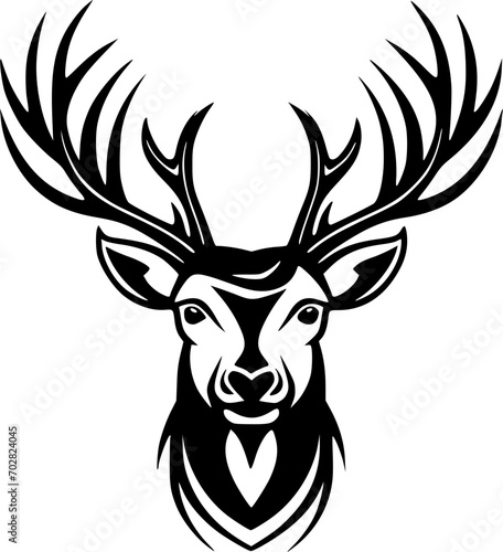 Dear | Minimalist and Simple Silhouette - Vector illustration