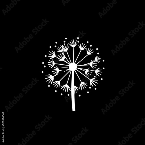 Dandelion - High Quality Vector Logo - Vector illustration ideal for T-shirt graphic