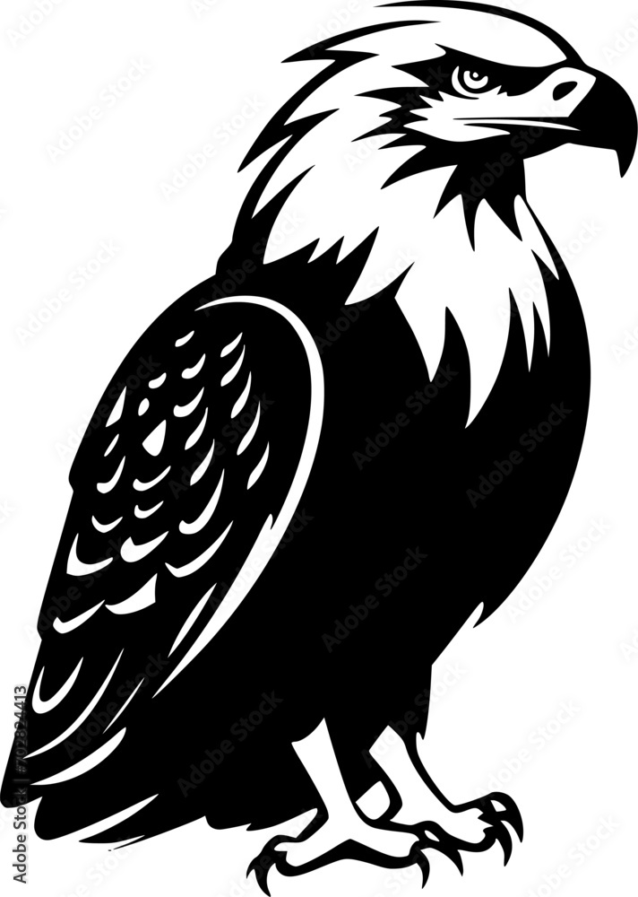 Obraz premium Eagle - High Quality Vector Logo - Vector illustration ideal for T-shirt graphic