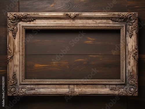 old wooden frame © faiz