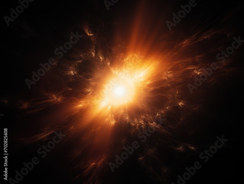 explosion of light