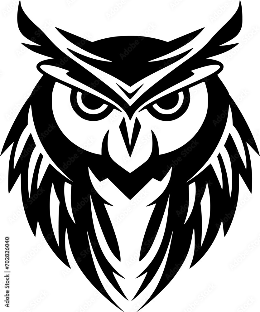 Owl | Minimalist and Simple Silhouette - Vector illustration Owl | Minimalist and Simple Silhouette - Vector illustration