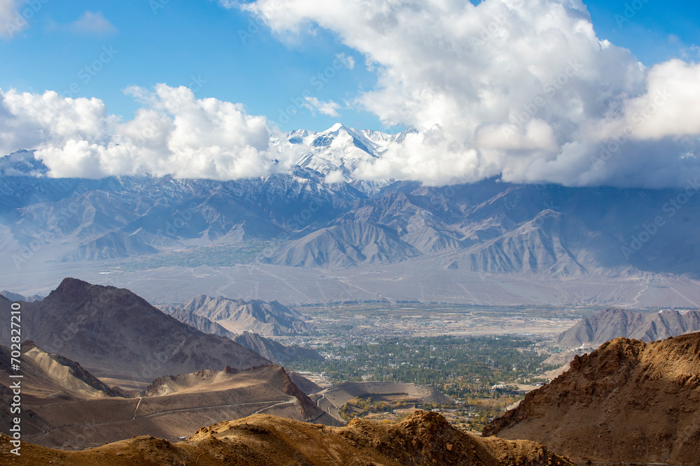 Beautiful Landscape Of Nubra Valley In Leh Ladakh, India. Nubra Valley Is Certainly One Of The Best Places To Visit In Leh Ladakh.