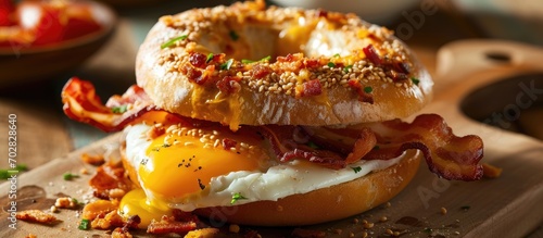 Hearty Breakfast Sandwich o...