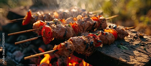 Lots of juicy meat pieces o...