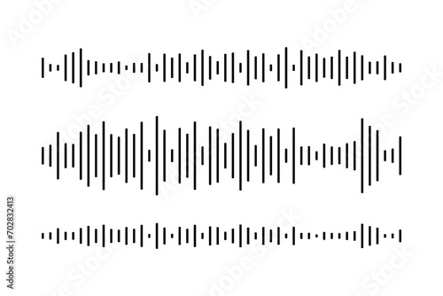 Audio spectrum design vector illustration.