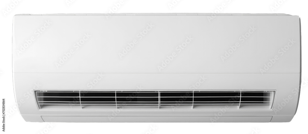 Modern Air Conditioner Unit, transparent background, png Modern Air Conditioner Unit, transparent background, png