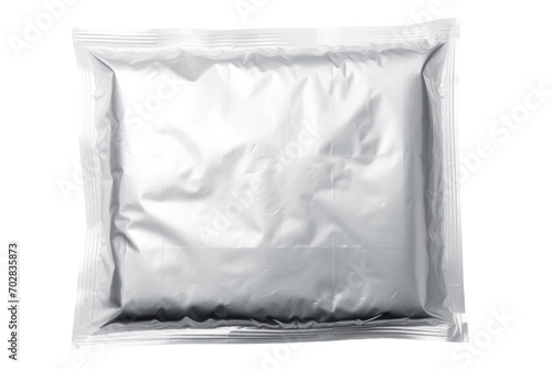 Close-up of Plastic Foil Bag