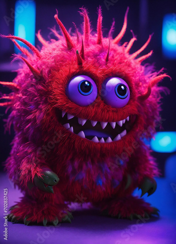 red germ monster character