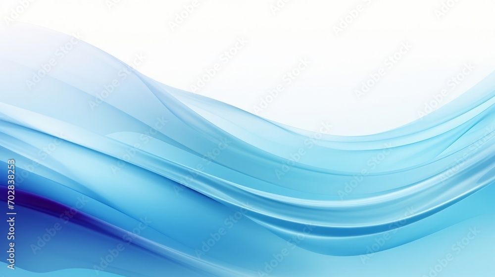 A blue and white background with wavy lines A blue and white background with wavy lines