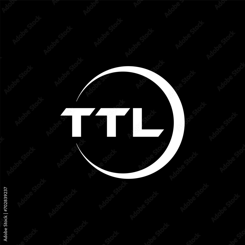 TTL letter logo design with black background in illustrator, cube logo, vector logo, modern alphabet font overlap style. calligraphy designs for logo, Poster, Invitation, etc. TTL letter logo design with black background in illustrator, cube logo, vector logo, modern alphabet font overlap style. calligraphy designs for logo, Poster, Invitation, etc.