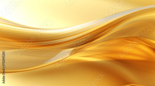 Elegant abstract background with golden waves. Background with yellow and gold gradient. Calming rhythm concept and soothing wave motion effect. relaxing backgrounds. 
