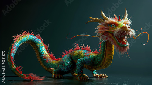 chinese dragon statue, new year china © Aperture Eleven