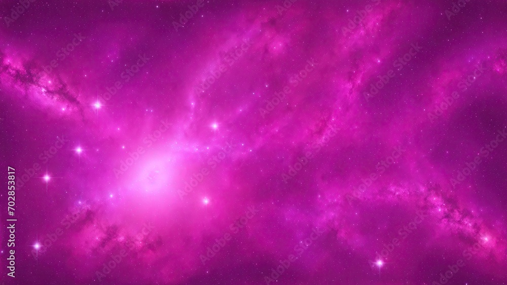 Cosmos abstract pink cosmic energy background