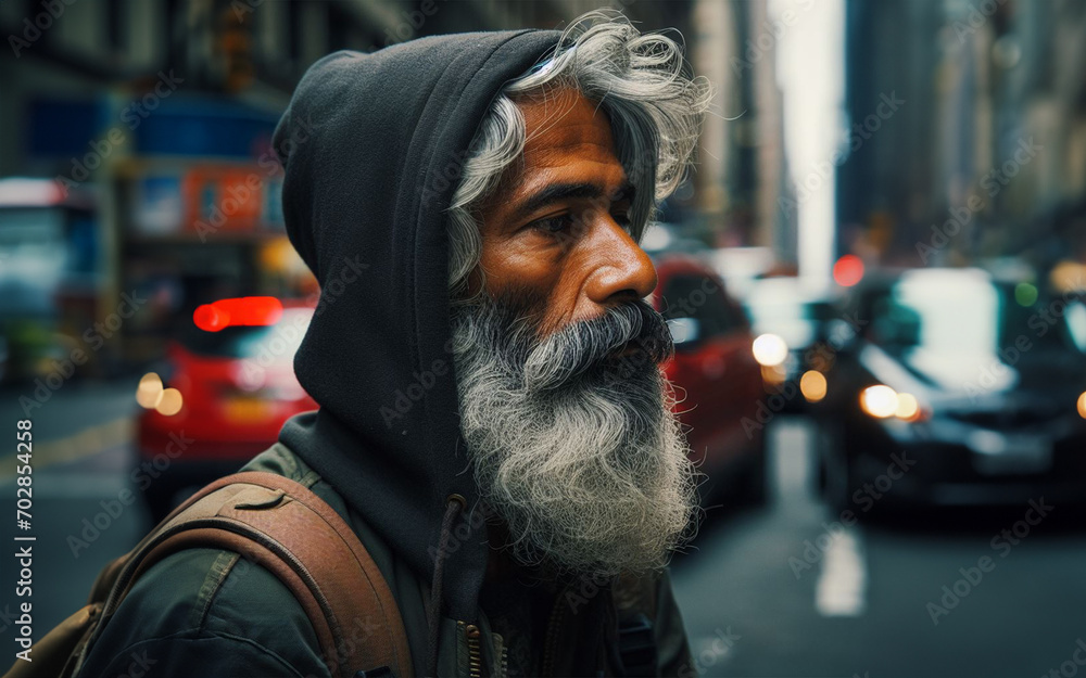 Homeless people in the capital Homeless people in New York Immigrants in America